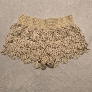 Rewind Crochet Shorts
